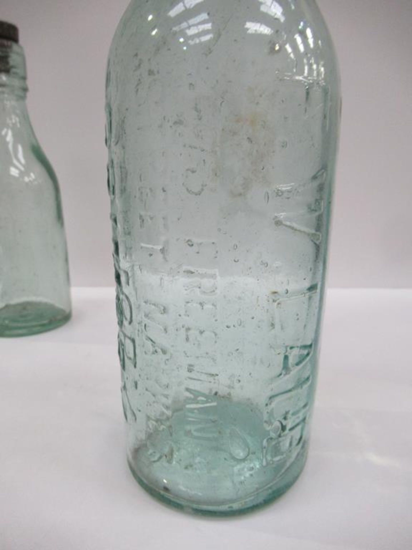 3x Grimsby F.W. Laud bottles with stoppers - Image 8 of 14