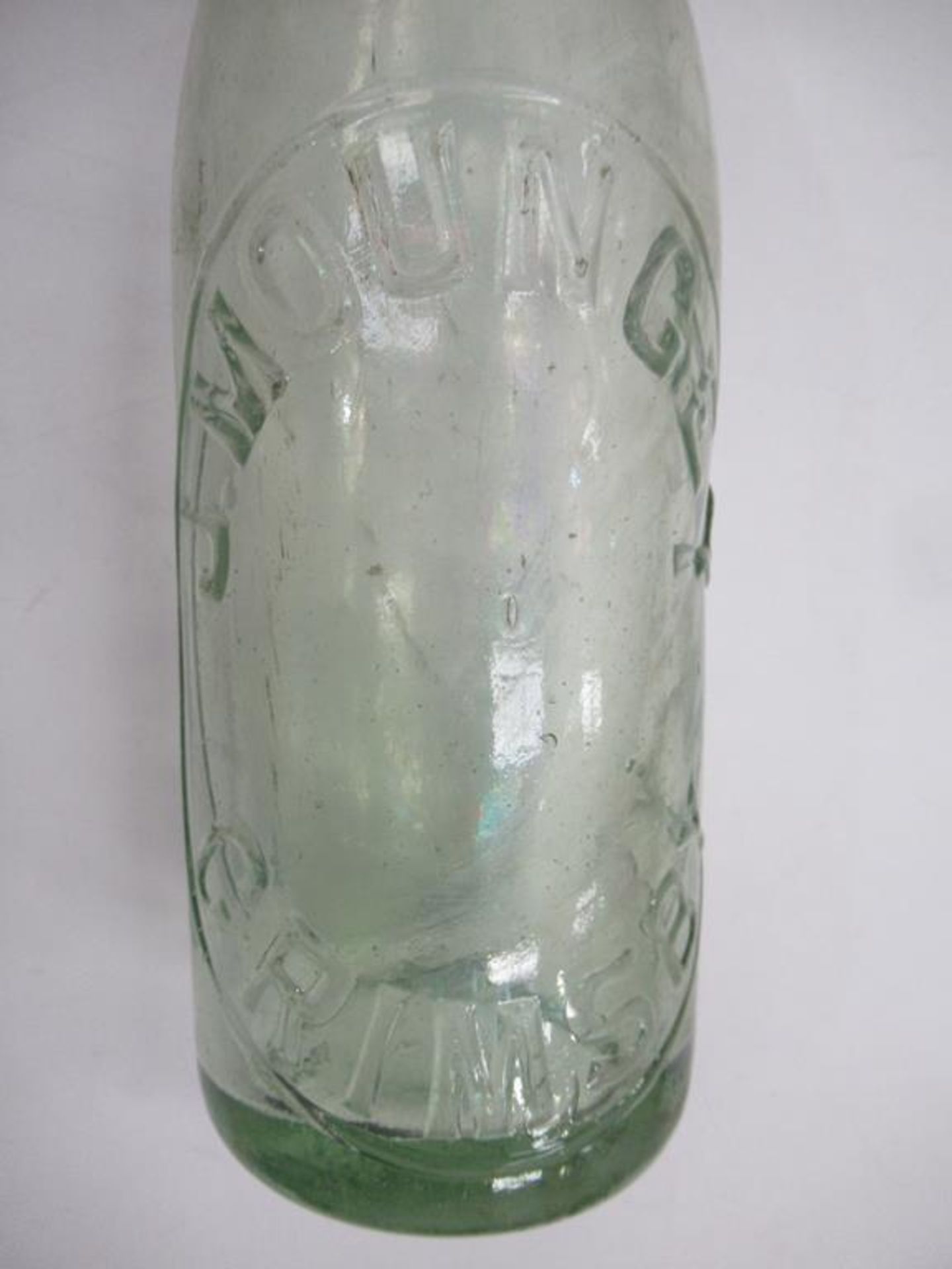 3x Grimsby Mouncey bottles (1x Codd) one featuring named lid - Image 8 of 11