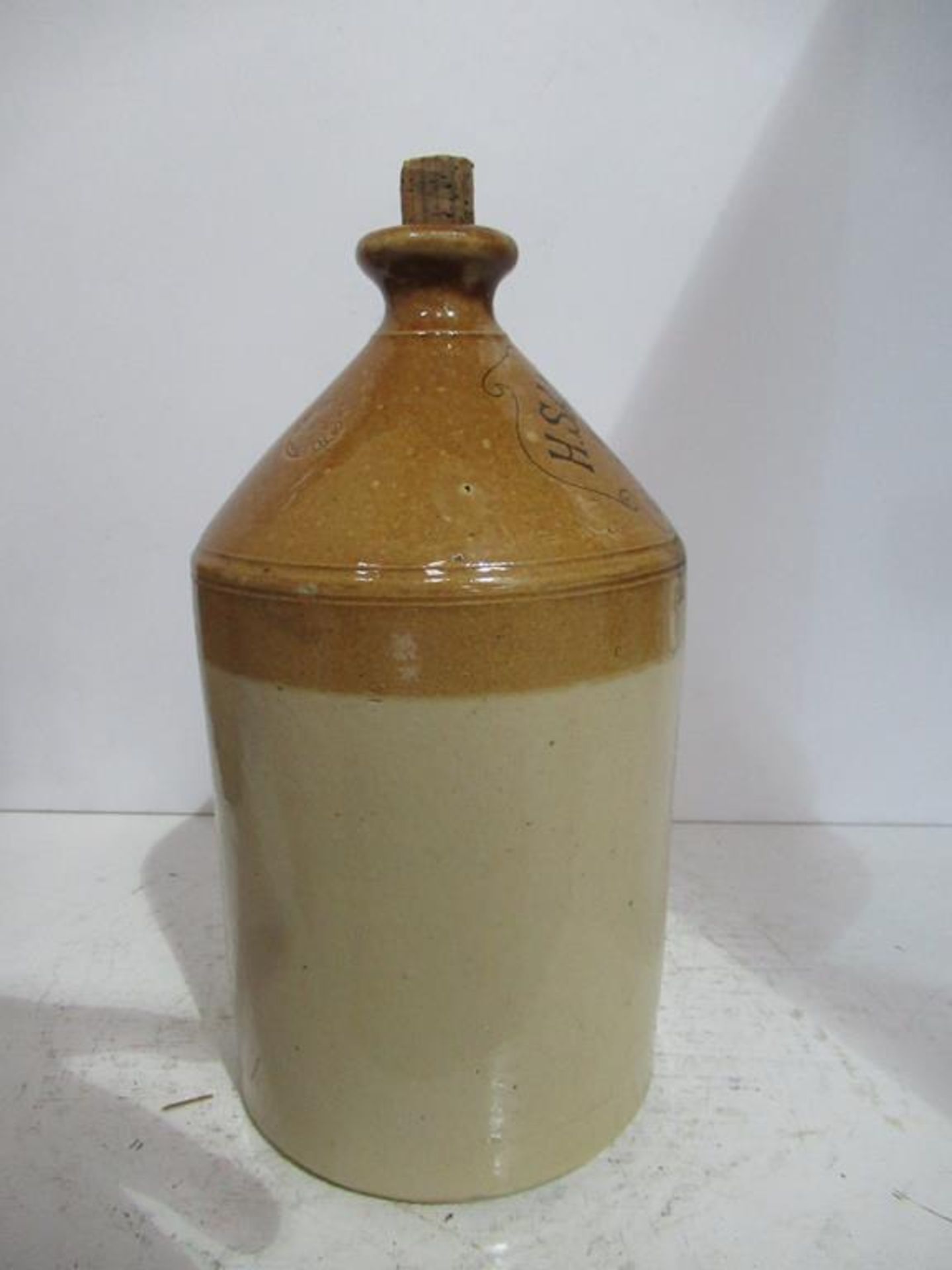 H.Sandall & Co Wine and Spirit Merchants Grimsby "Doulton & Co. Ltd Cambeth" "Flagon - Image 10 of 12