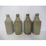 4x Grimsby Kenneington & Son (3) Hewitt Bros Ltd (1) stone bottles