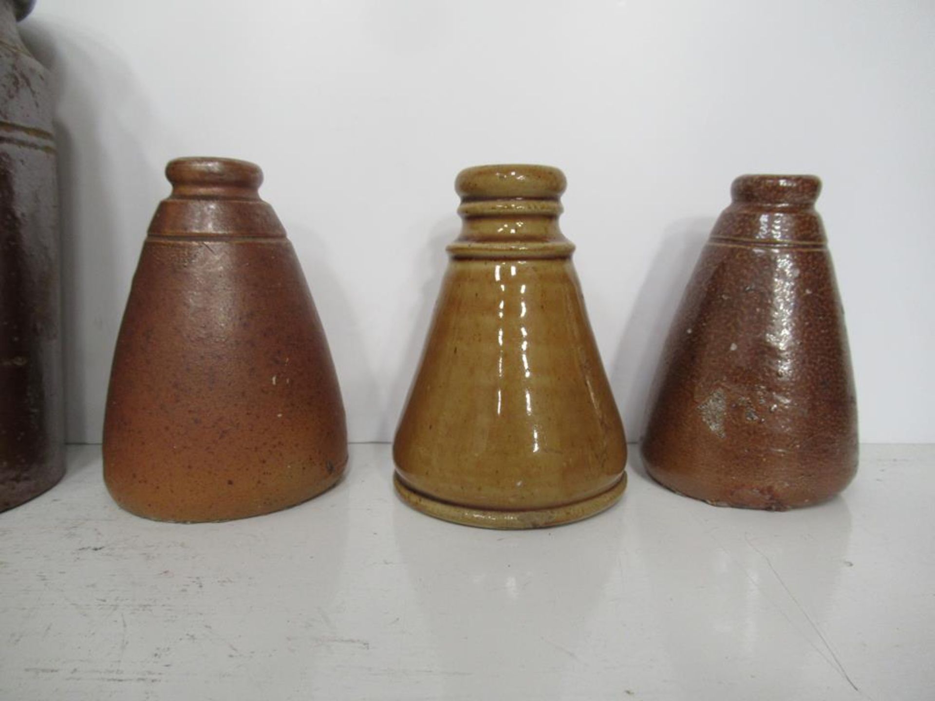 7 x Assorted Stone Bottles/Containers - unnamed and location unknown - Image 2 of 11