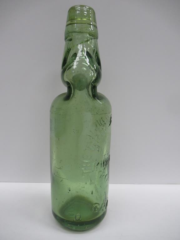 The Grimsby & District Mineral Water Co. Ltd coloured codd bottle (10oz) - Image 2 of 6