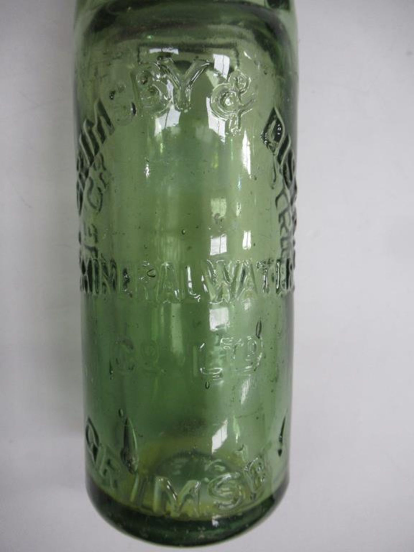 The Grimsby & District Mineral Water Co. Ltd coloured codd bottle (10oz) - Image 6 of 6