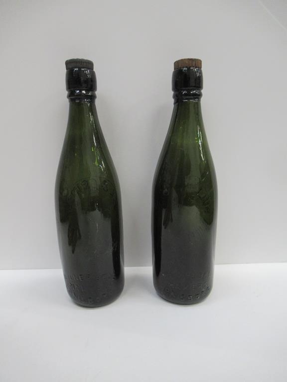 2x Hull and Grimsby Mineral Water Co. coloured bottles - Image 3 of 10