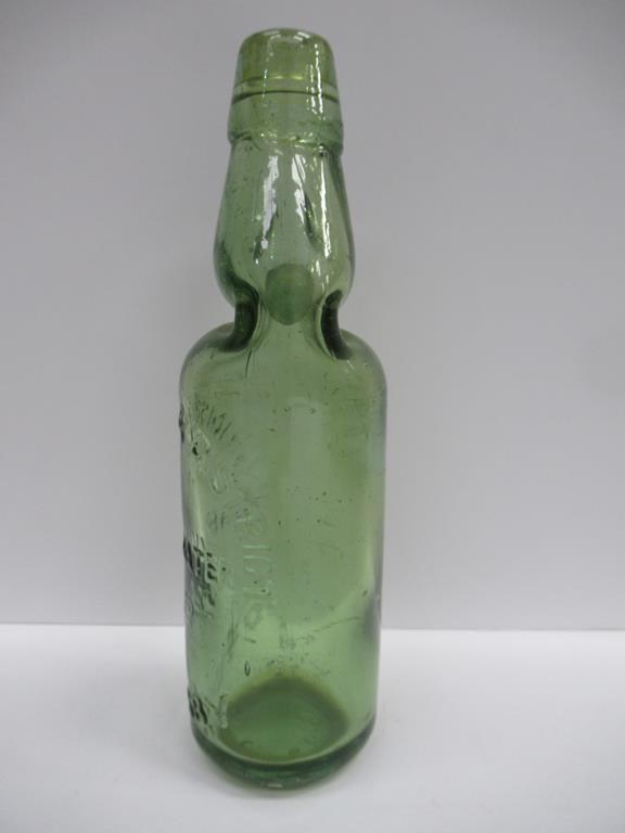 The Grimsby & District Mineral Water Co. Ltd coloured codd bottle (10oz) - Image 4 of 6