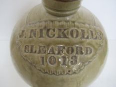 J.Nickolls Sleaford "1013" 1 Gall Flagon