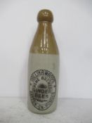 Barton-On-Humber Collingwood's Home Brewed Ginger Beer Stone Bottle (21cm)