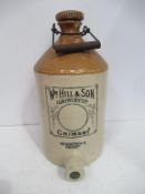 Wm.Hill & Son Grimsby Ltd "Wrightson's patent" Flagon