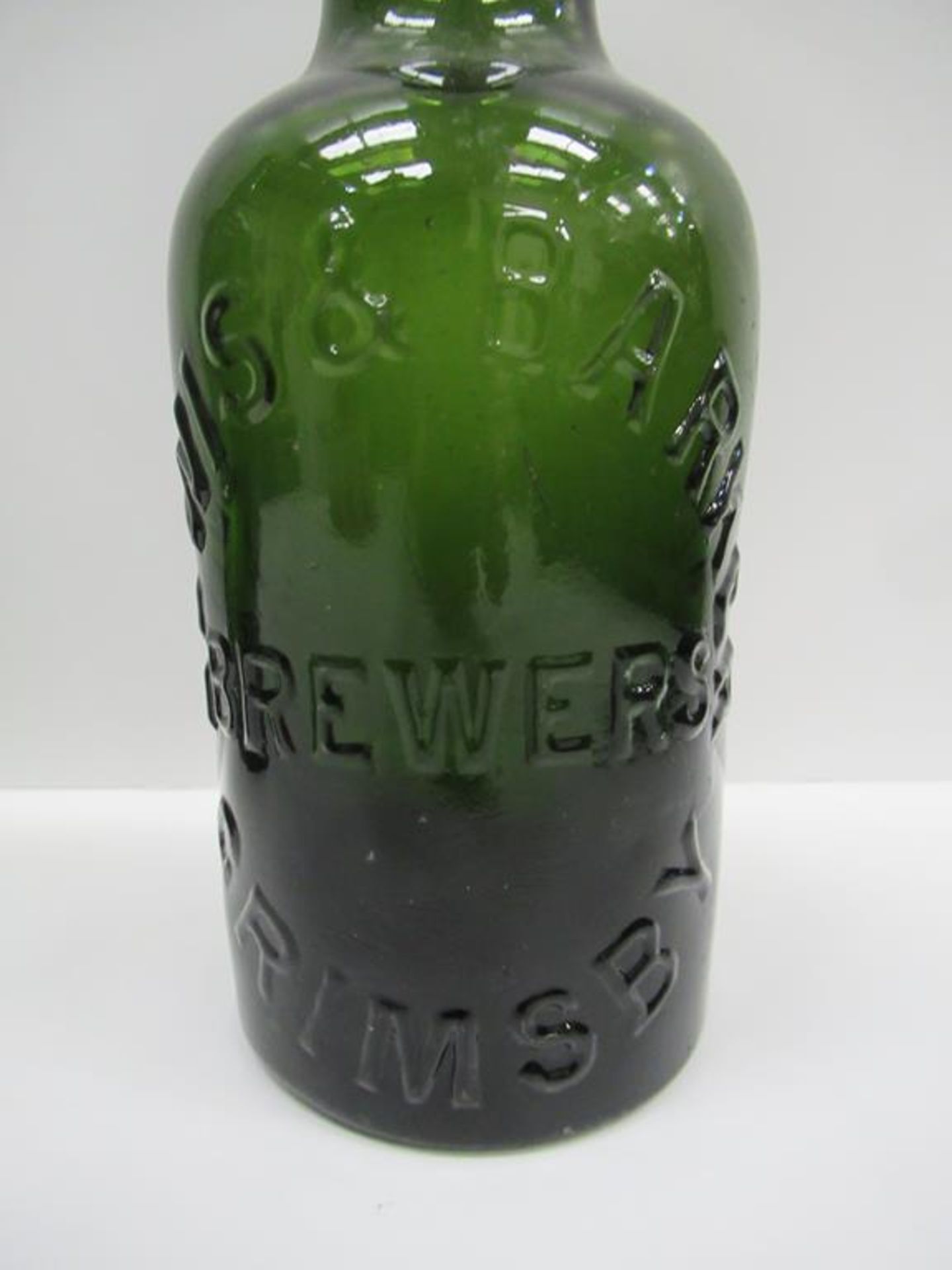 6x Grimsby E.A Lewis (3) and Lewis & Barker (3) coloured bottles - Image 8 of 22