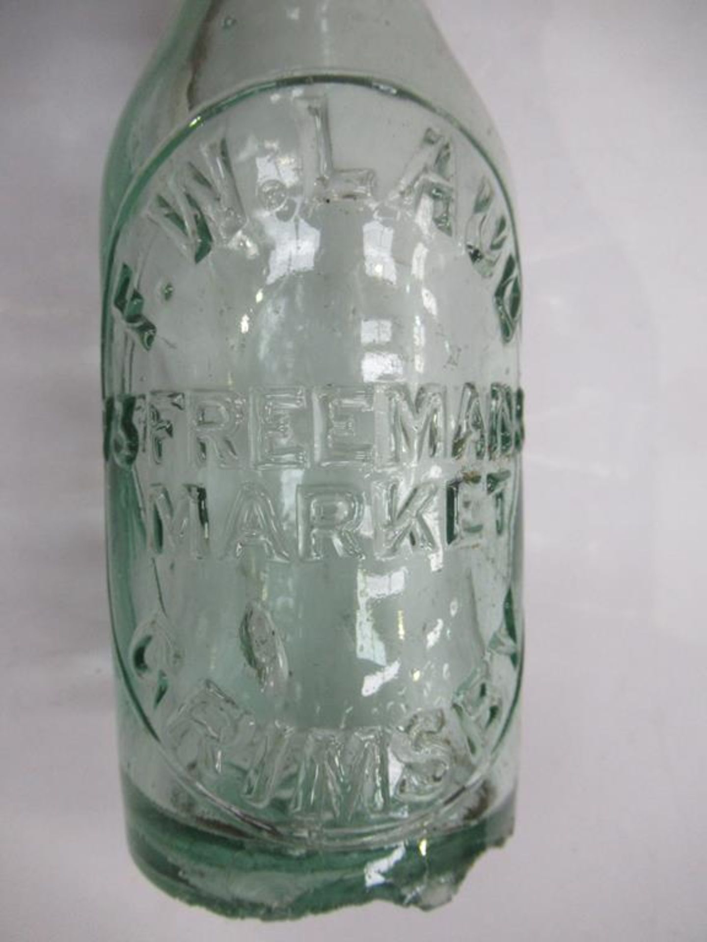 3x Grimsby F.W. Laud bottles with stoppers - Image 12 of 14