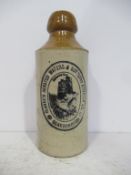 Scarborough Clarke's Aerated Waters & Bottling Co. Ltd stone bottle (17cm)