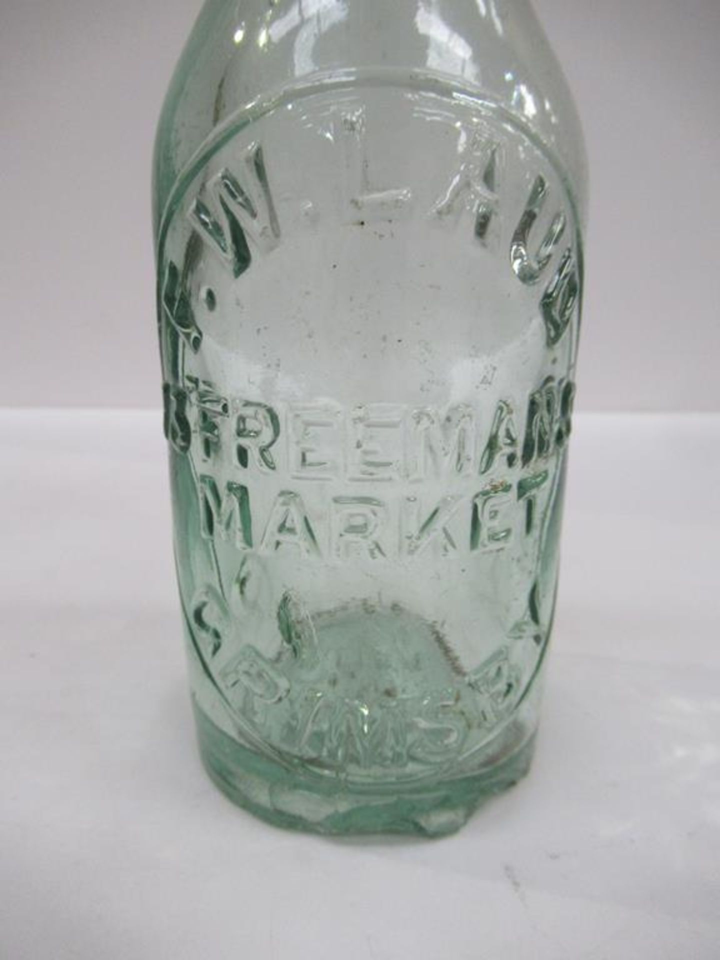 3x Grimsby F.W. Laud bottles with stoppers - Image 11 of 14
