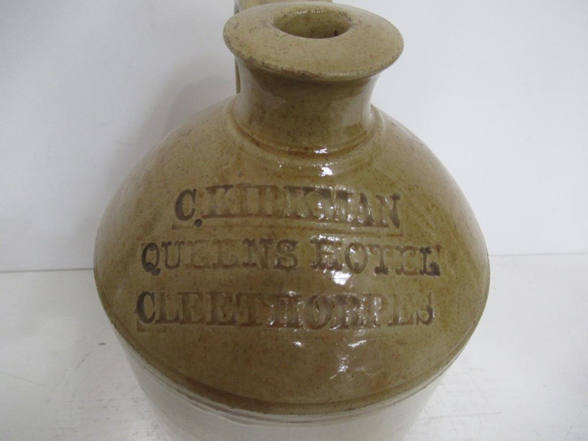 C.Kirkman Queens Hotel Cleethorpes Flagon