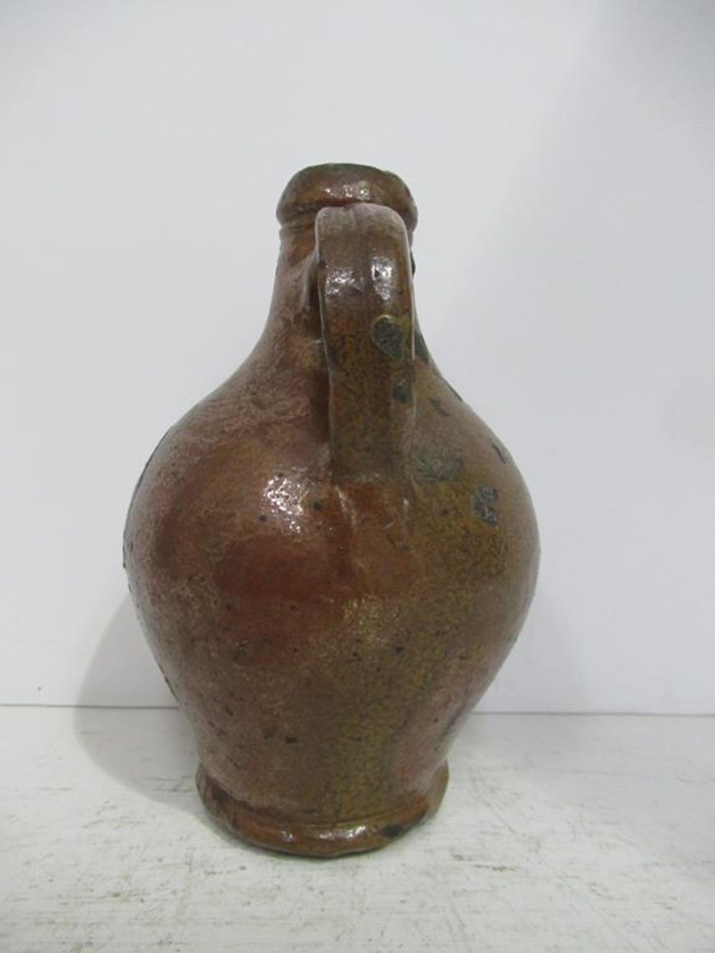 Salt Glazed Bellarmine Style Jug - 15cm Tall - Image 4 of 7