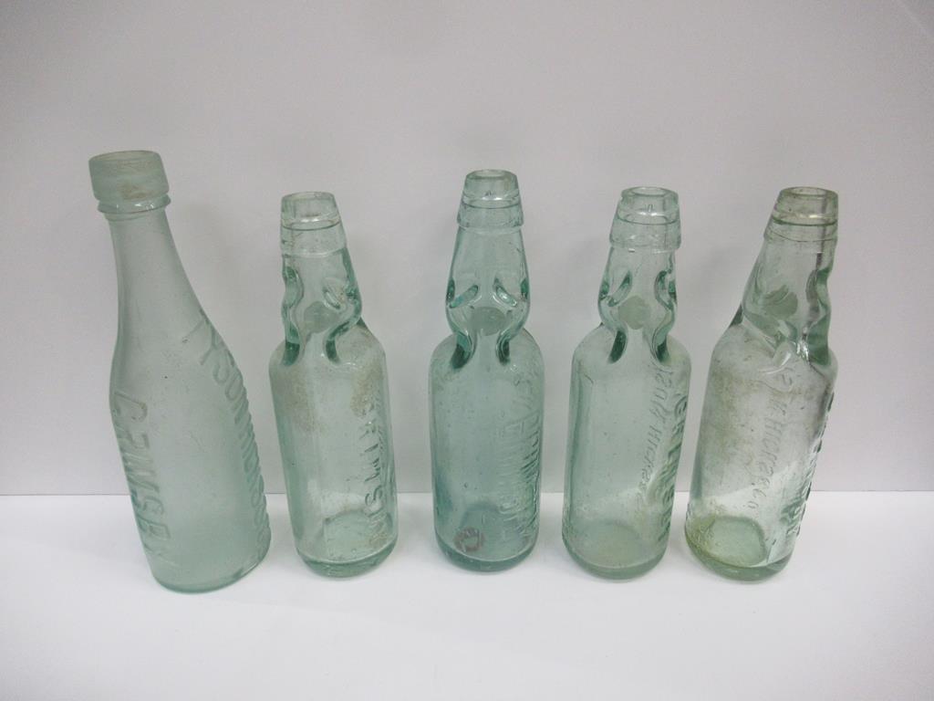 5x Grimsby Tyson, Hicks & Co. bottles- four cods - Image 2 of 15