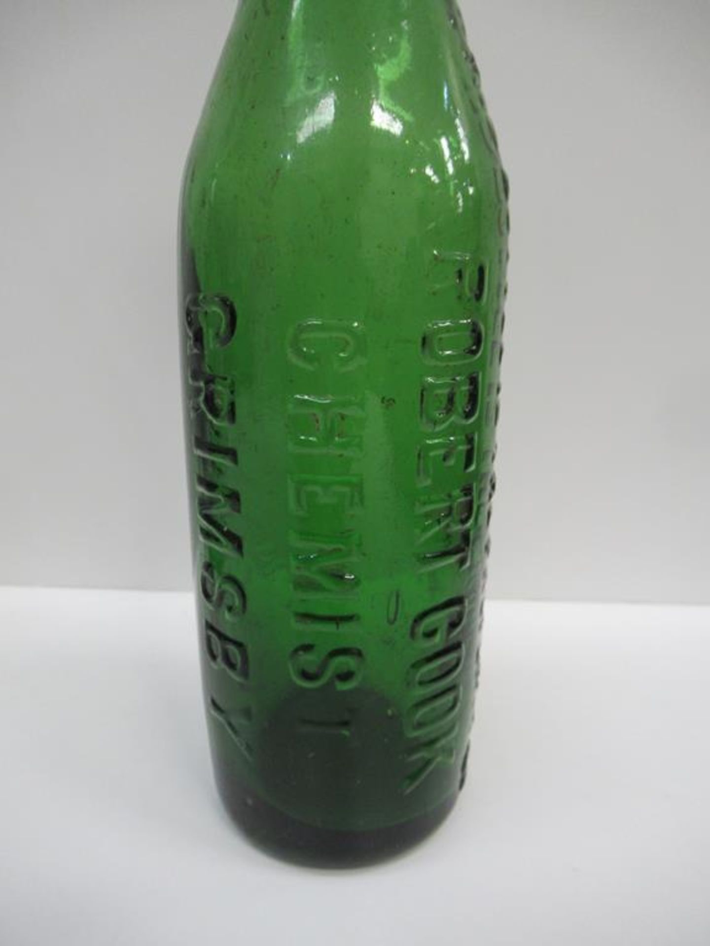 4x Grimsby R. Cook (2)/ Robert Cook (2) bottles (2x coloured) (2x with stoppers) - Image 9 of 15