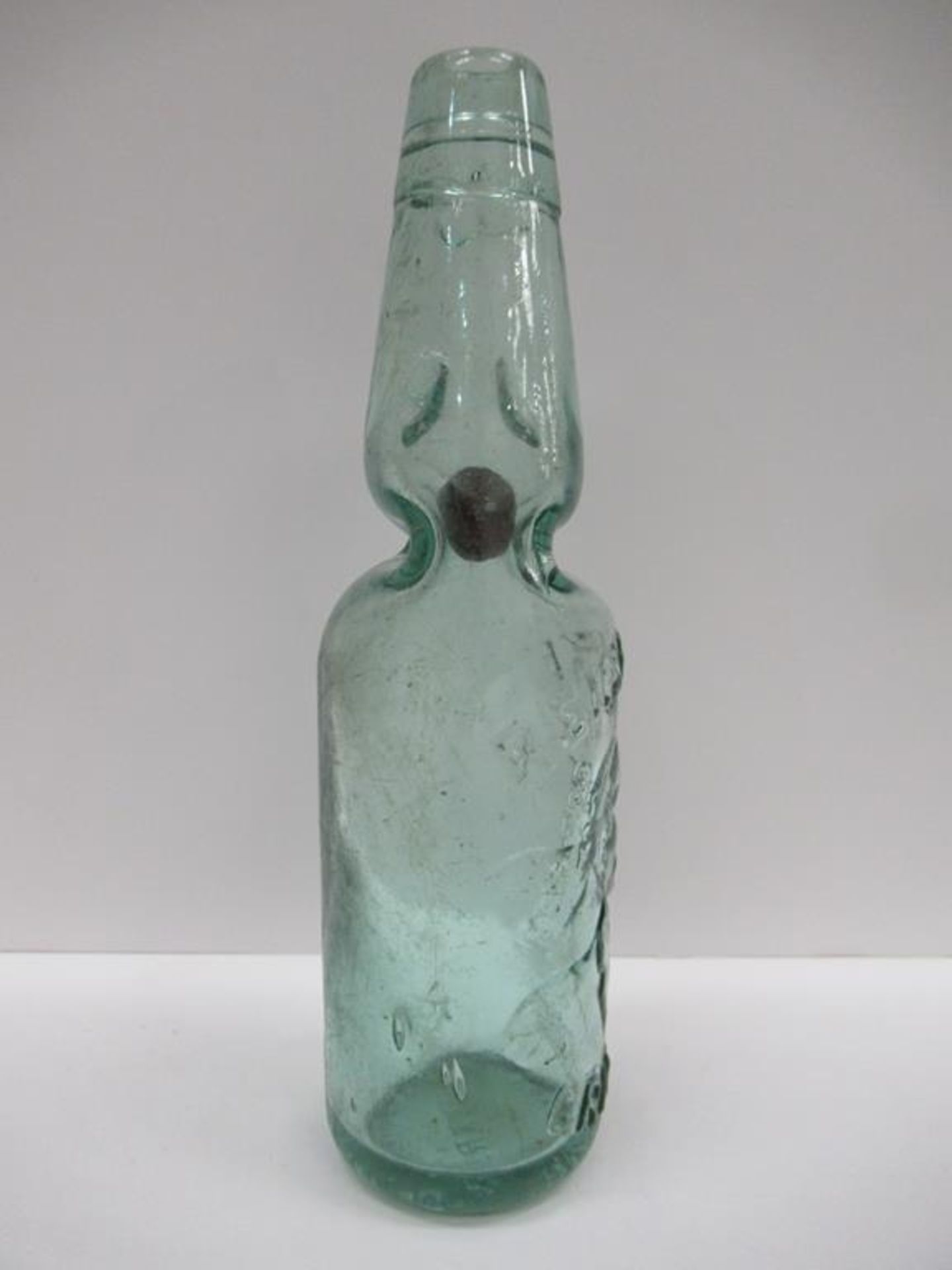 Grimsby Reinecke's Aerated Waters codd bottle with coloured marble 10oz - Image 2 of 9