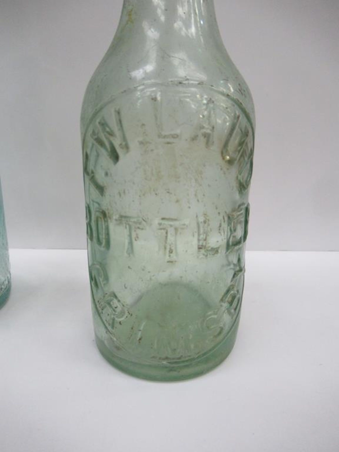 3x Grimsby F.W. Laud bottles with stoppers - Image 5 of 14