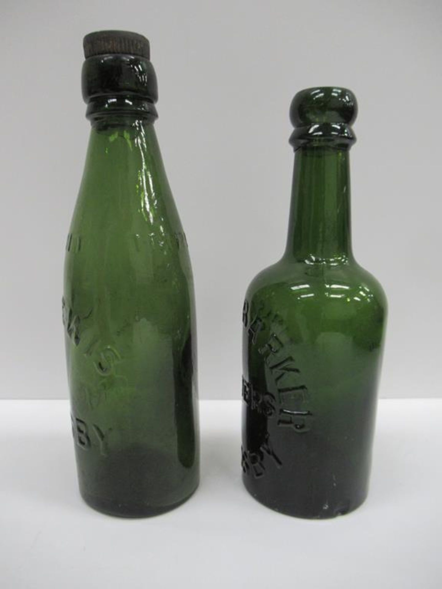 6x Grimsby E.A Lewis (3) and Lewis & Barker (3) coloured bottles - Image 17 of 22