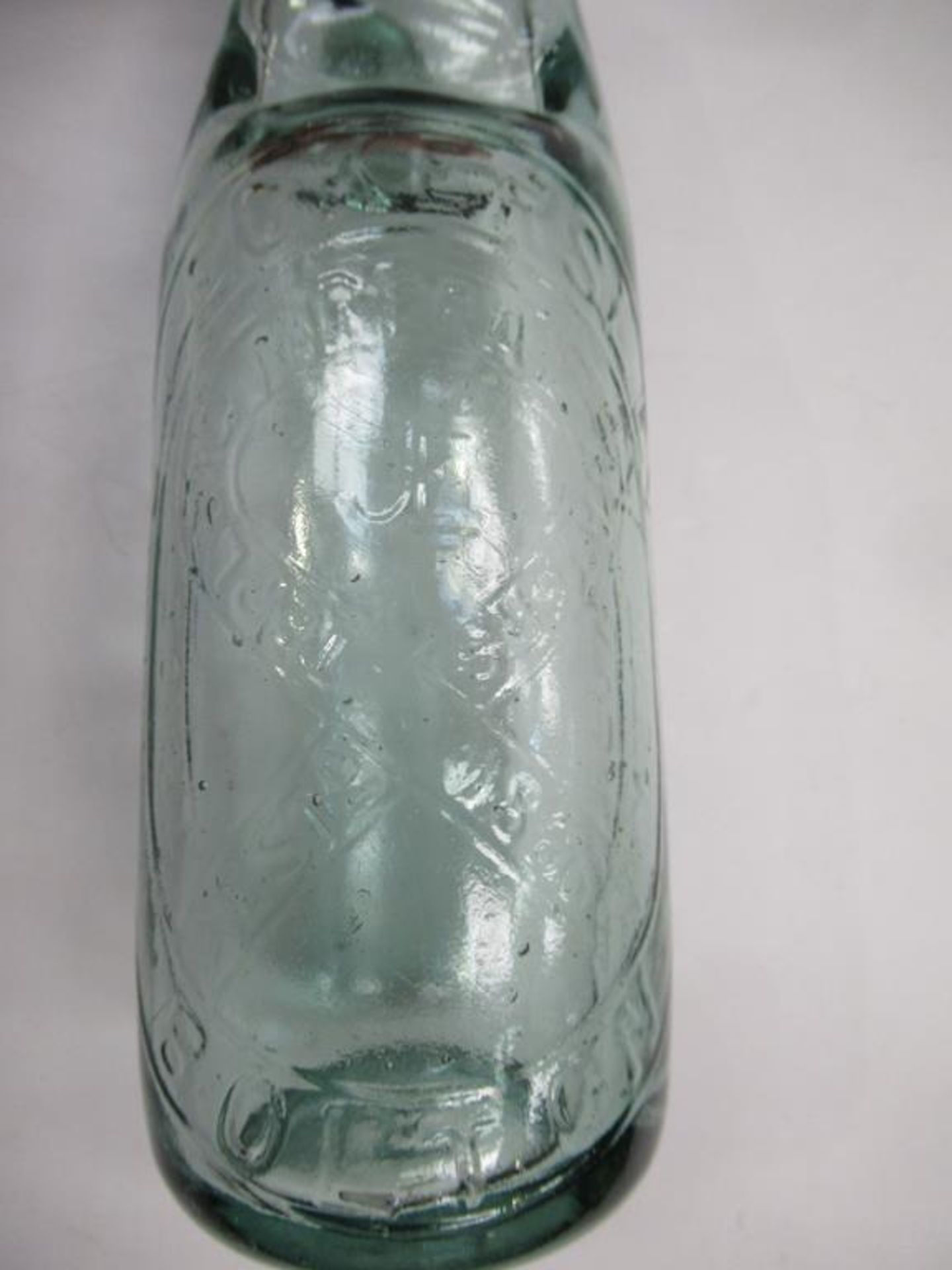 Bolton J. Eckersley Sterling Mineral Water top coloured codd bottle 10oz - Image 8 of 9