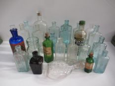 Qty of assorted bottles including Ainsleys Whisky, Lipton London, F. Harrison- Gainsborough, E. Plum