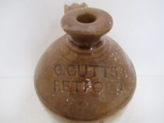 G.Cutts Retford "1830" Flagon "Whittington Moor Potteries"