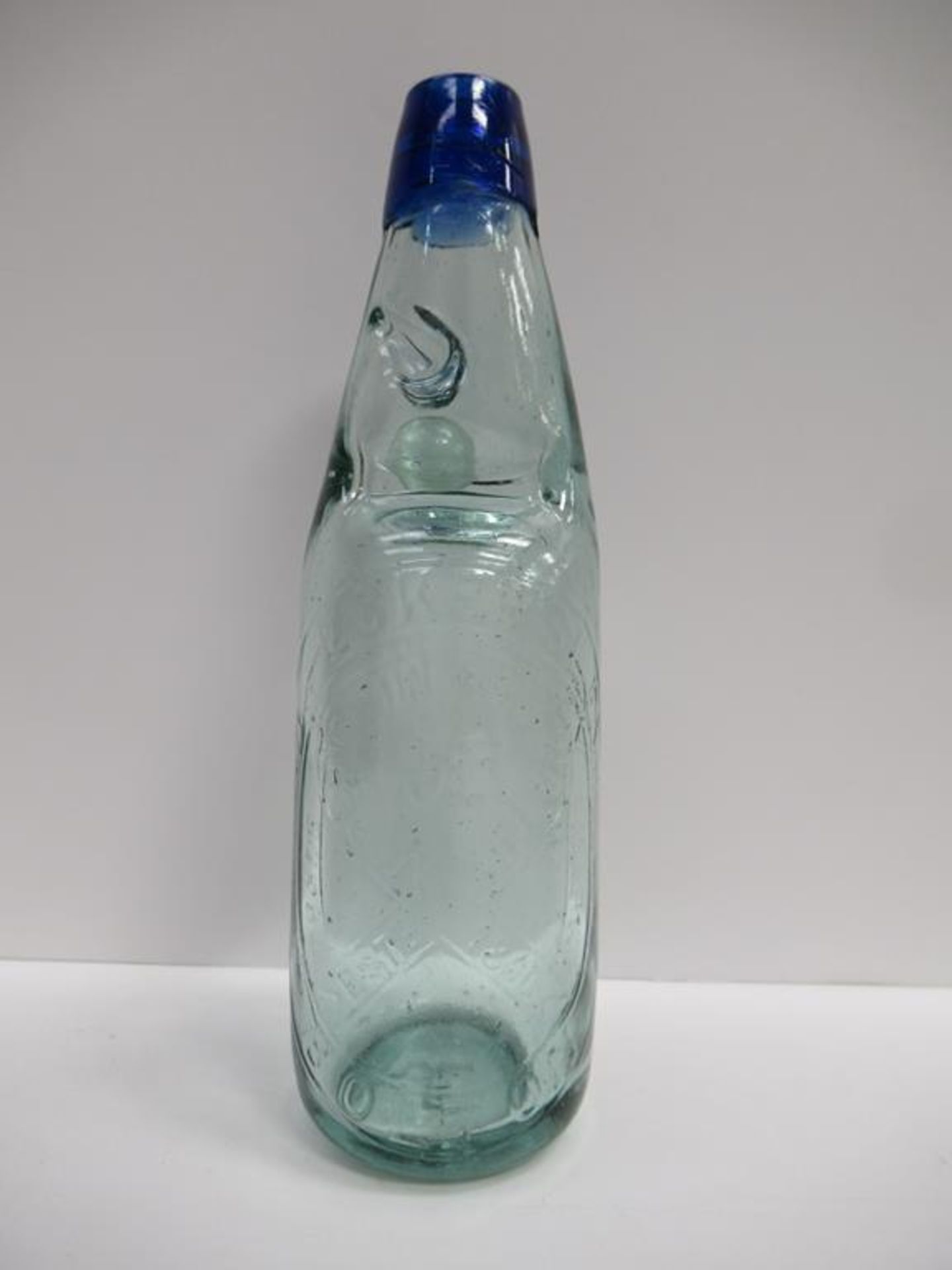 Bolton J. Eckersley Sterling Mineral Water top coloured codd bottle 10oz