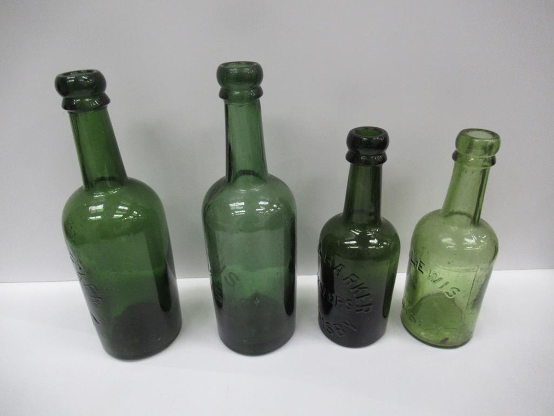 6x Grimsby E.A Lewis (3) and Lewis & Barker (3) coloured bottles - Image 5 of 22