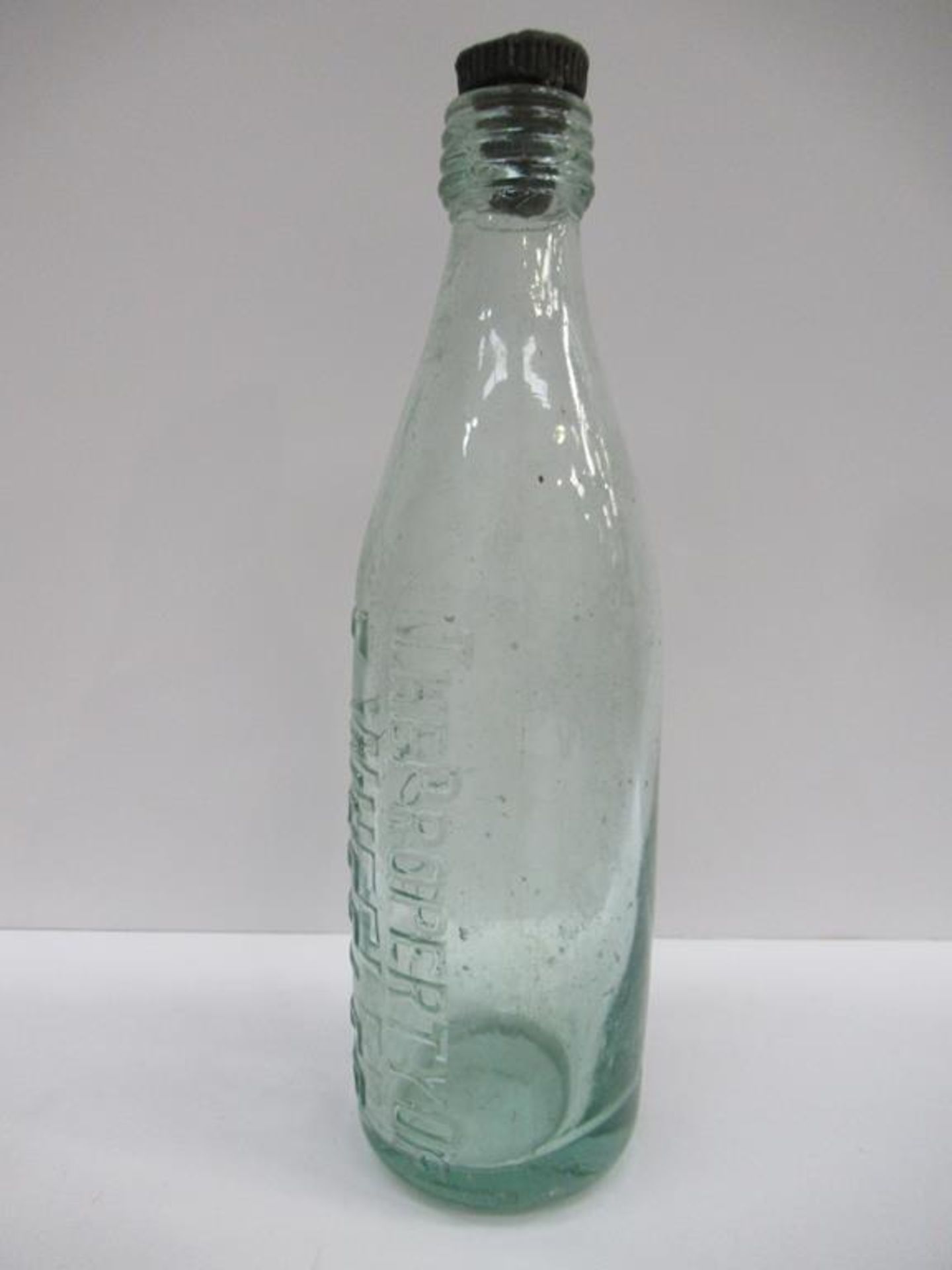 Grimsby E.Wheeler bottle with matching stopper - Image 4 of 7