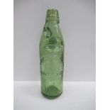 The Grimsby & District Mineral Water Co. Ltd coloured codd bottle (10oz)