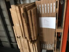 Kitchen doors, panels (pallet 17) (viewing and collection from Unit B, Scotch Park Trading Estate,