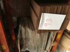 Walnut shaker doors (Pallet 93) (viewing and collection from Unit B, Scotch Park Trading Estate,