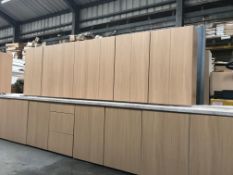 Kitchen units, 6x 500 x900 wall units, 7x 500 base , 1x drawer pack (viewing and collection from