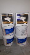 4 x 22kg Containers of Gyprox Promix Lite Ready Mi