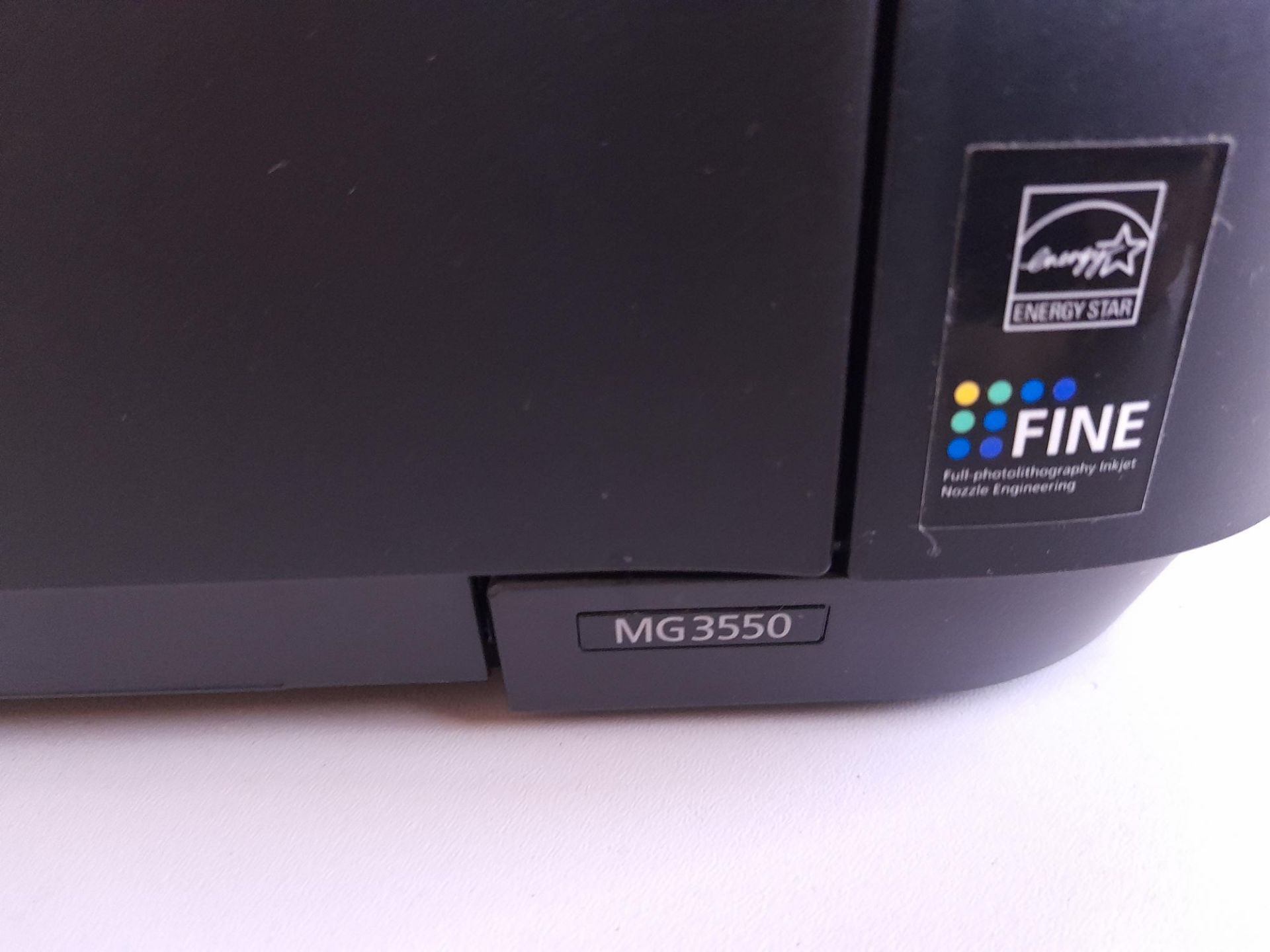 Canon MG3550 printer and HP Desktop 1510 printer - Image 2 of 4