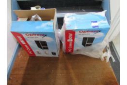 2 Optronix PC cases, boxed