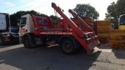 Volvo FL 240 Skip Lorry (2007) & 7 Various Skips