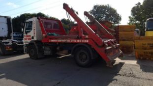 Volvo FL 240 Skip Lorry, With Hyvalift Skip body, Registration YK07FBZ, Odometer unknown (Located at