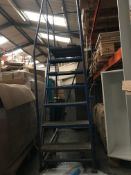 Mobile warehouse Steps, Blue