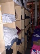 Contents of Two Shelving Units including Scottish Themed & Plain Sweatshirts
