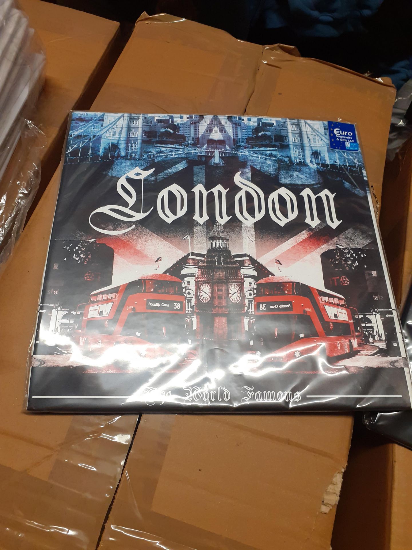 Four Boxes of London Themed T-Shirts - Image 3 of 4