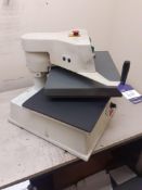 Global The Magic Touch BAC 20 Transfer Heat Press Serial Number 9020.9C (Oct 2009)