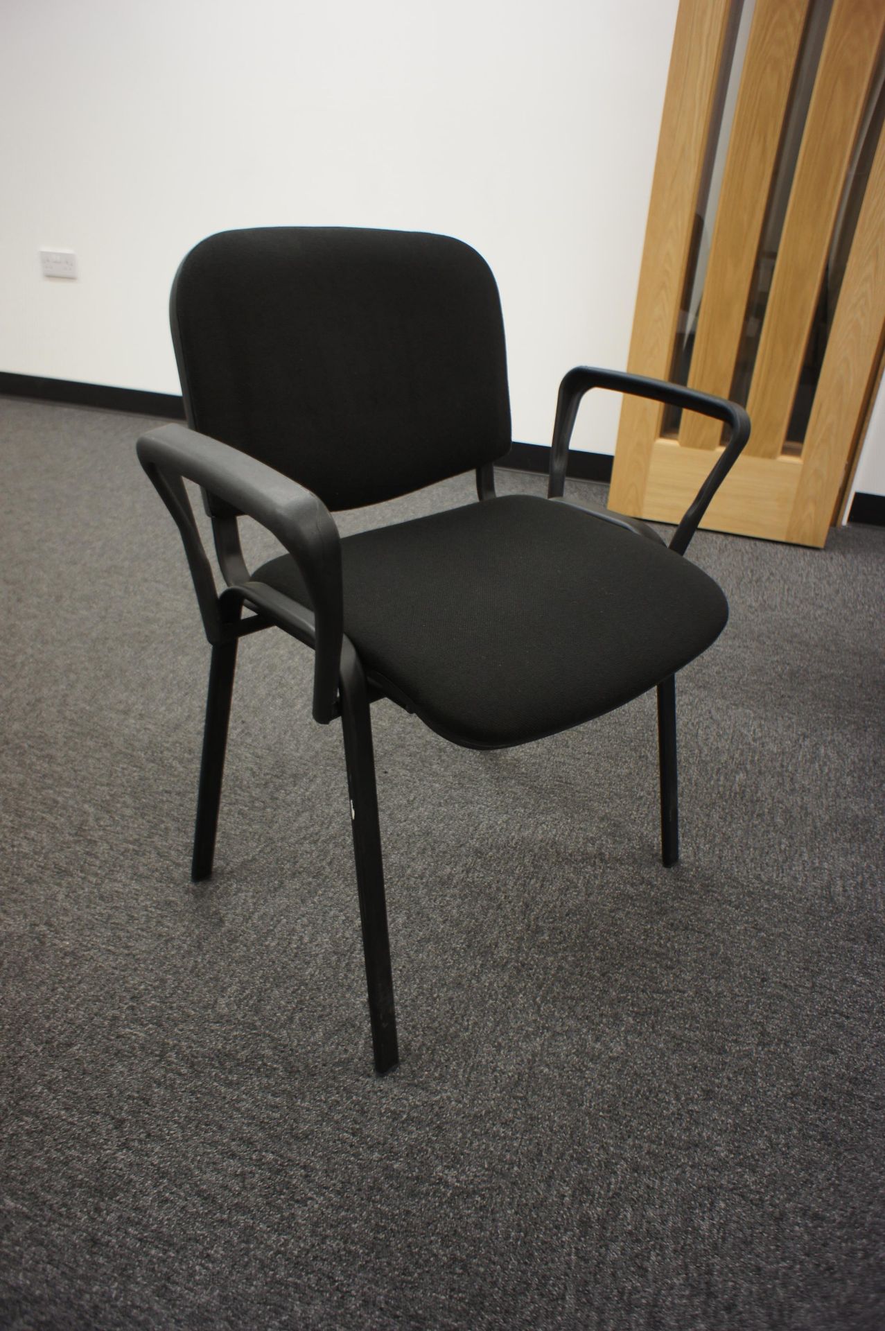 10 Upholstered Meeting Chairs - Image 3 of 3