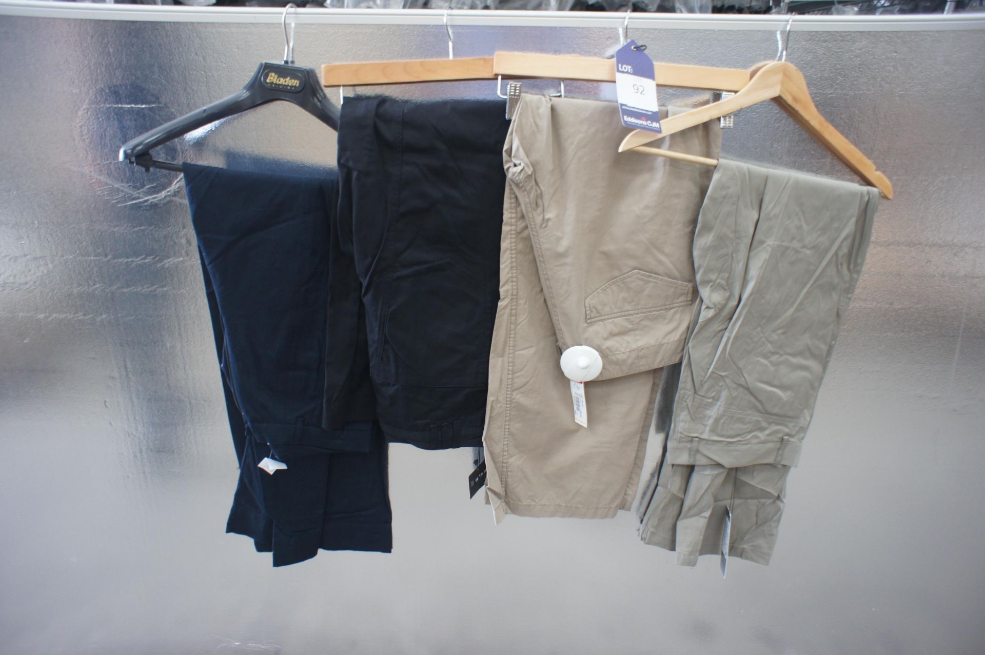 4 x Various designer casual trouser, 30W, Various
