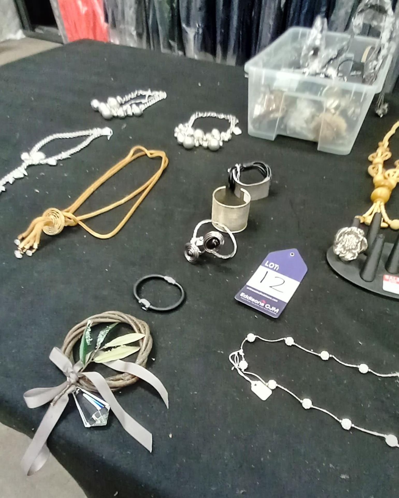 Quantity of Ladies Jewellery To Box To Include Necklaces, Rings, Bracelets, Ear Rings and Ring Displ - Image 3 of 5