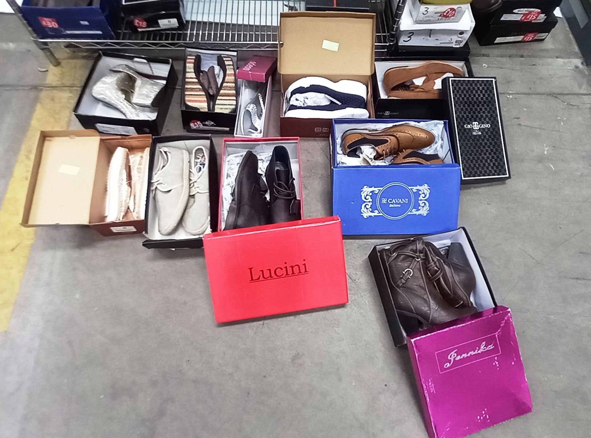 Approximately 60x Various Designer Ladies and Mens Shoes. Ladies Sizes Range From 2- 8, Mens Sizes R - Image 2 of 2