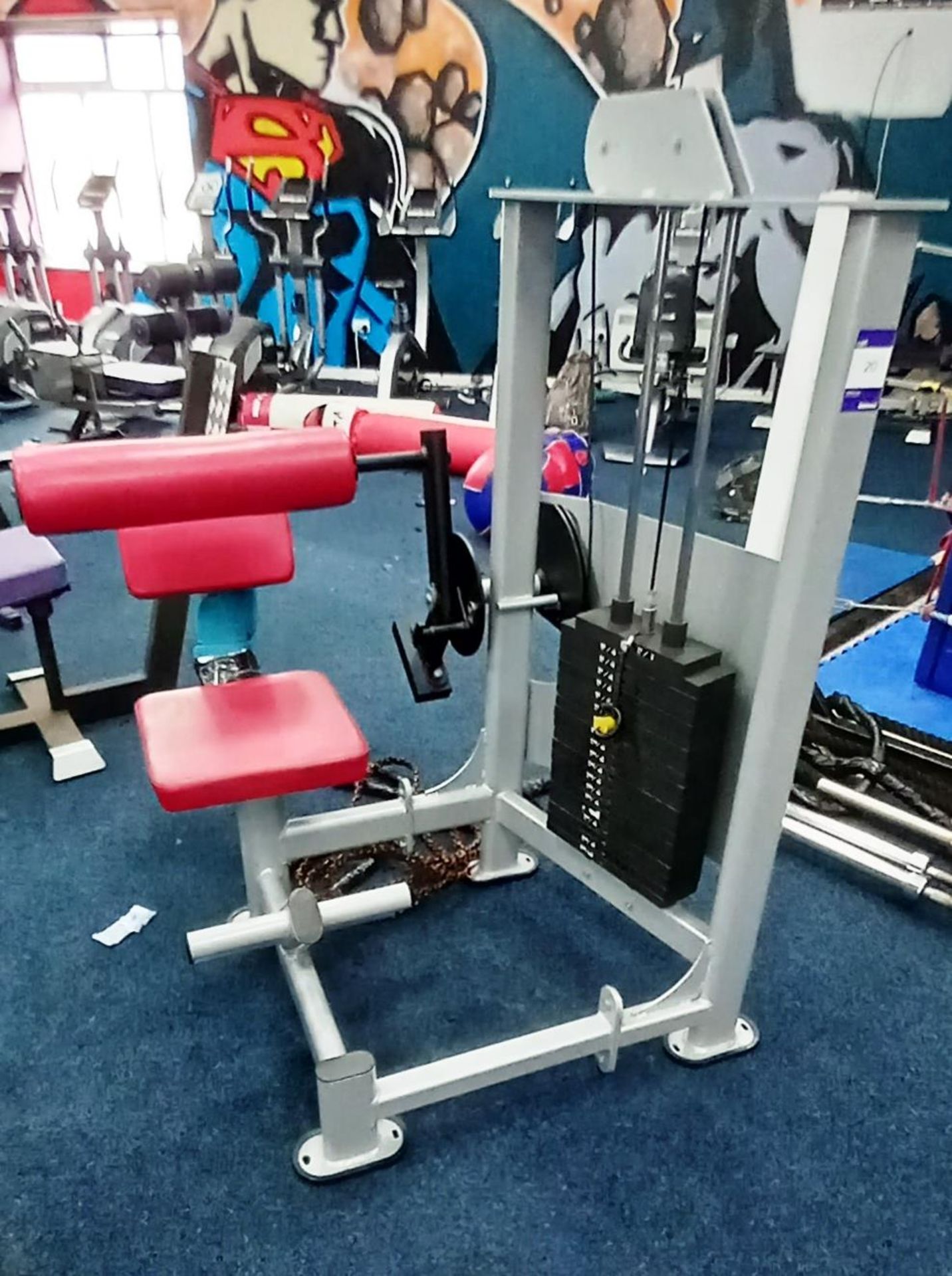 Unbranded Rack Weighted Abdominal Crunching Machine