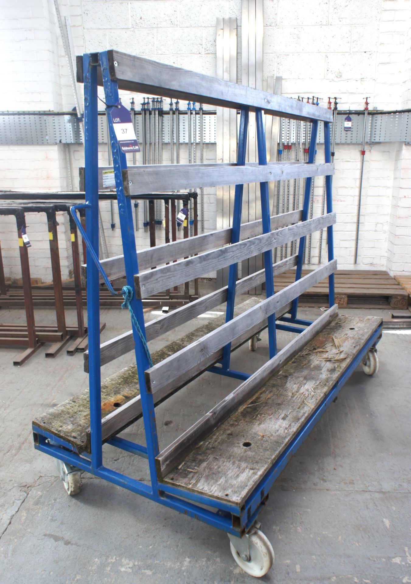 Mobile ‘A’ Frame Material Rack