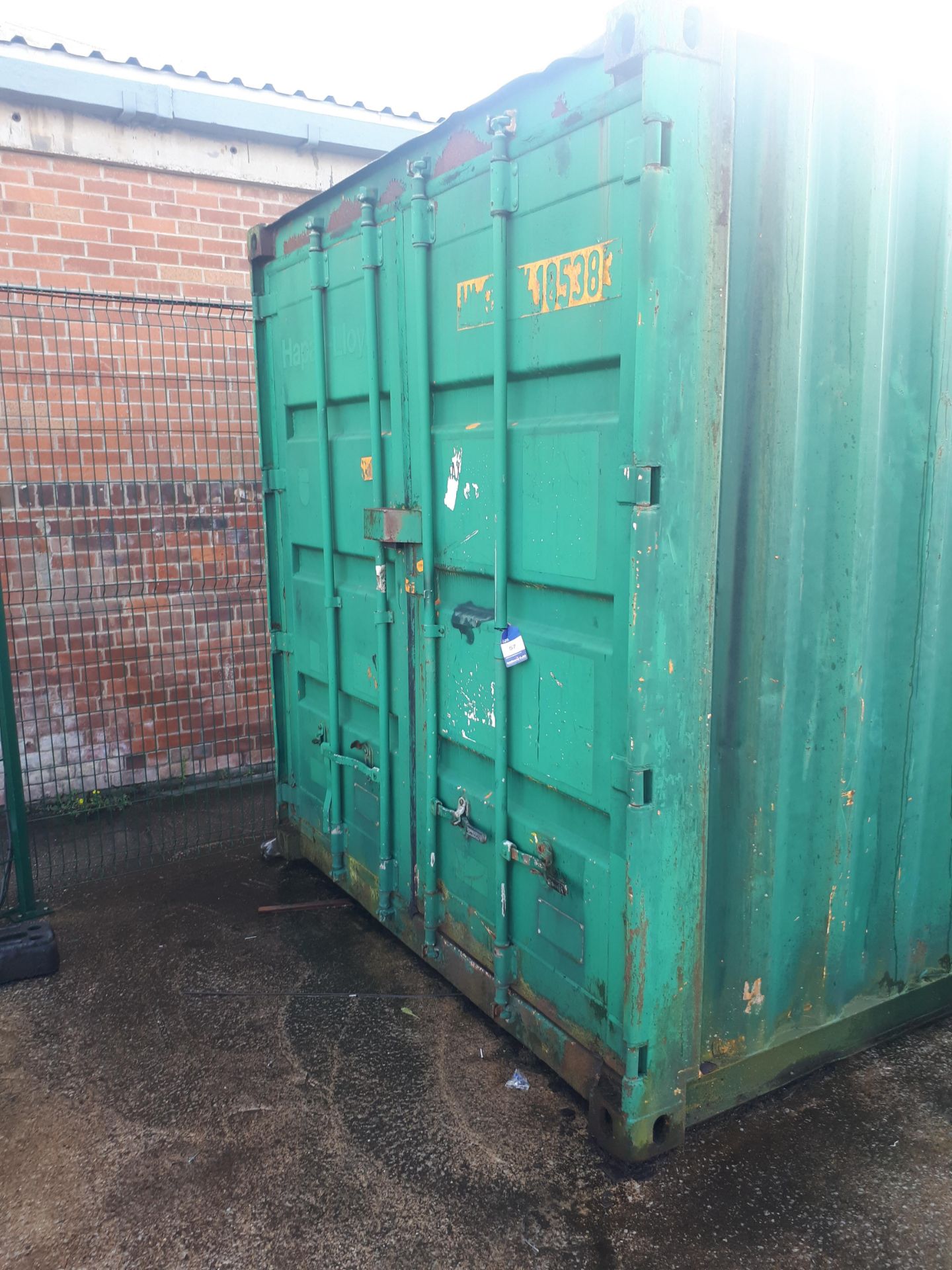 Steel Shipping / Storage Container, 40ft (Delayed - Image 4 of 5