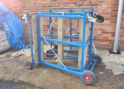 3 x Mobile ‘A’ Frame Material Racks (spares or rep